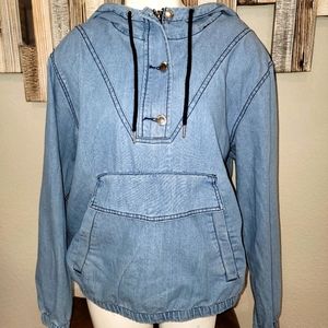 1 Sunset Lane Denim jacket/shirt, XL